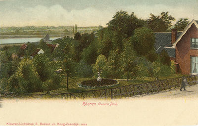 11922 Gezicht in het Cunerapark aan de Cuneralaan te Rhenen.